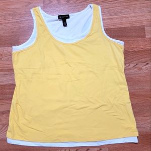 2XXL INC International Concepts Banana Yellow Tank Top 💛✨️